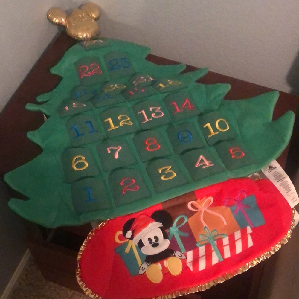 NWT Shop Disney Plush Advent Calendar